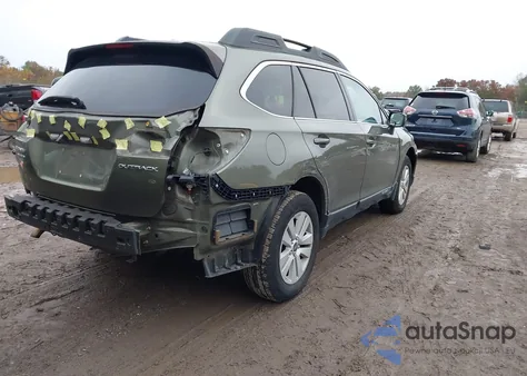 2015 Subaru Outback 2.5I Premium from USA, damaged, VIN 4S4BSBCC0F3335489